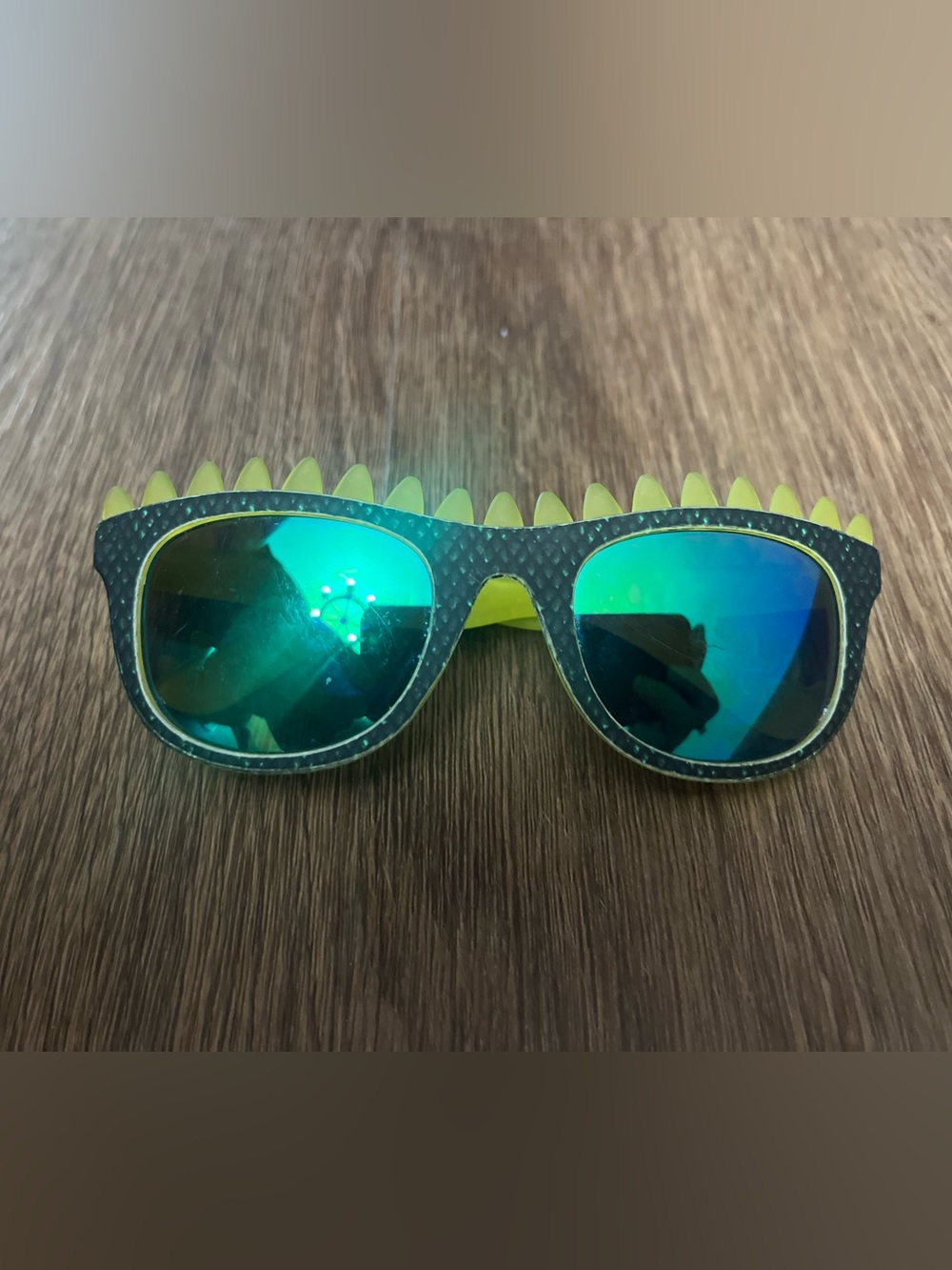 Kids Sunglasses with Green Mirrored Lenses